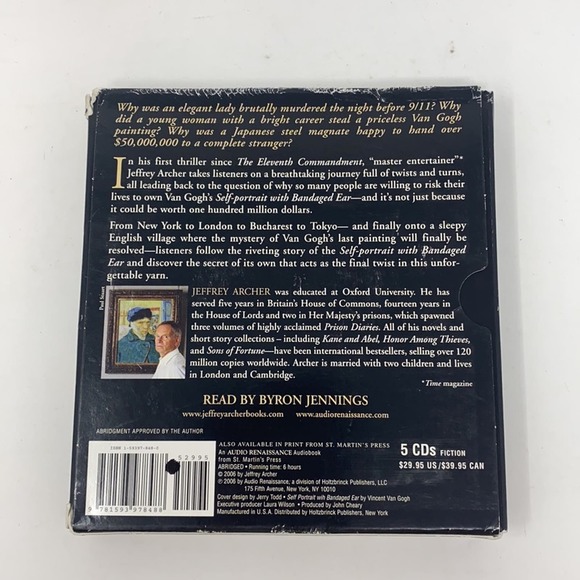 False Impression 5 C D Book by Jeffrey Archer - Picture 3 of 11